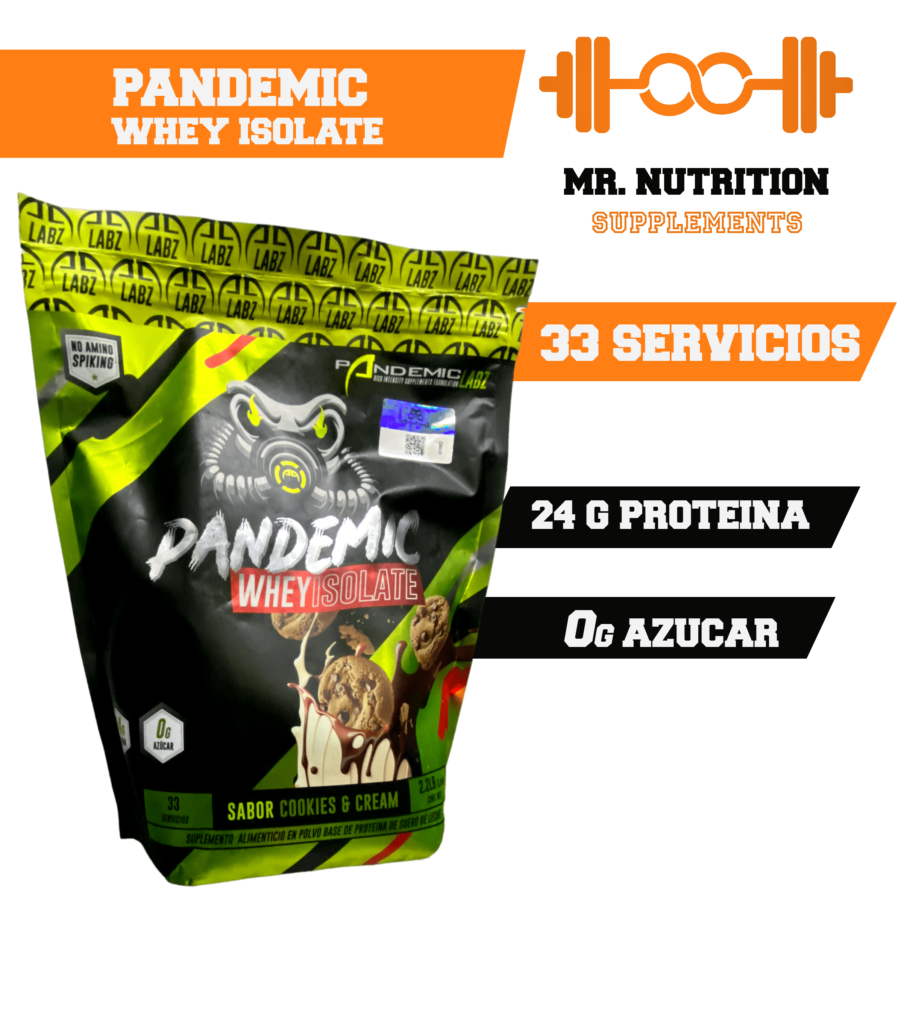 PANDEMIC WHEY ISOLATED - 33 Servicios