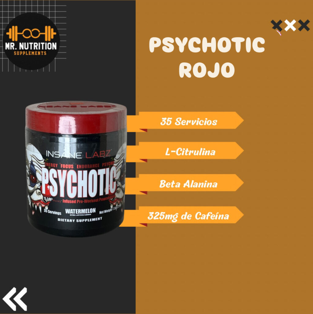Pre entreno psychotic rojo