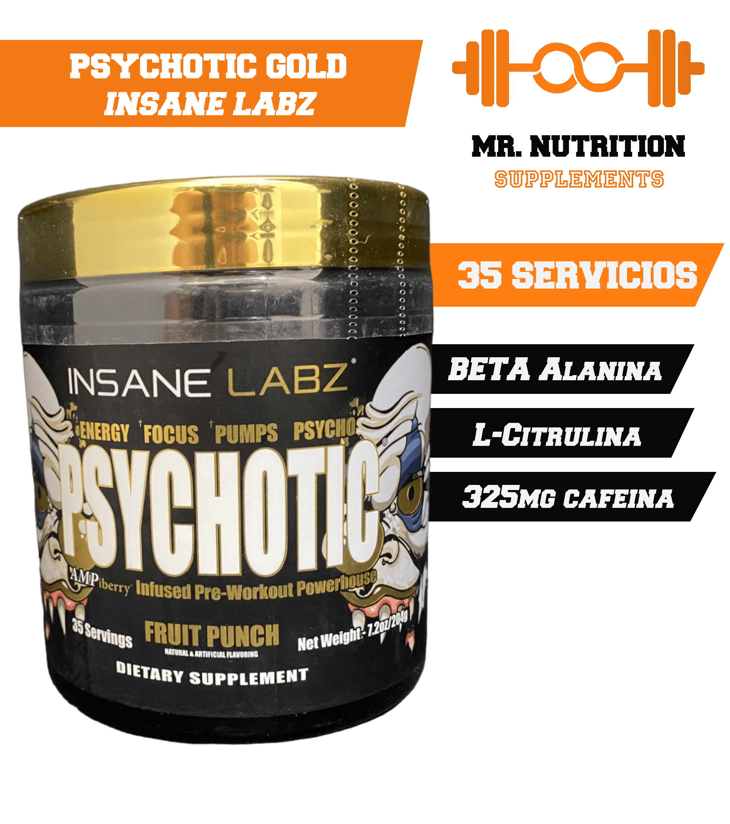 Psychotic Gold fruit punch